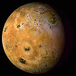 Volcanoes on Io
