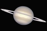 True colour HST image of Saturn.