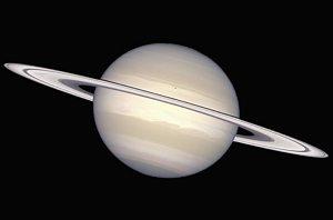 True colour HST image of Saturn.